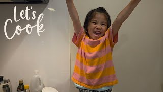 【親子で料理】娘とミートソーススパゲティを作った日#親子クッキング #ミートソーススパゲティ#子どもと料理#家族Vlog#料理動画#ショート#時短料理#簡単レシピ#4歳娘#幼児料理 #cooking 
