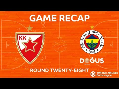 Highlights: Crvena Zvezda mts Belgrade - Fenerbahce Dogus Istanbul
