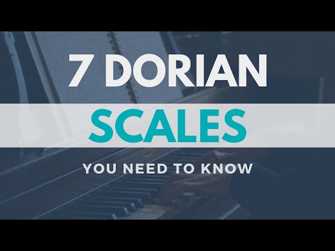 7 Very useful "Dorian Scales" you should know!
