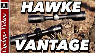 Video: Hawke Vantage 4-12x50 AO 1 tum Belyst Mil Dot Kikarsikte