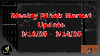 Weekly Stock Market Update 3/10/25 - 3/14/25 #trading #stockmarket #optionstrading #investing