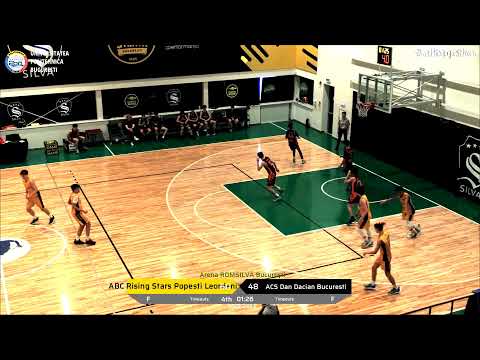 LIVE 🏀TFB U15 ABC Rising Stars Popesti Leordeni vs ACS Dan Dacian