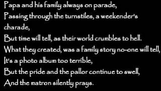 Bad Religion - Pride And The Pallor Lyrics