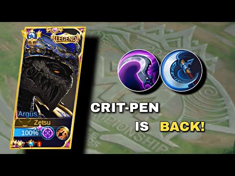 FINALLY ARGUS CRITICAL PENETRATION BUILD IS BACK!