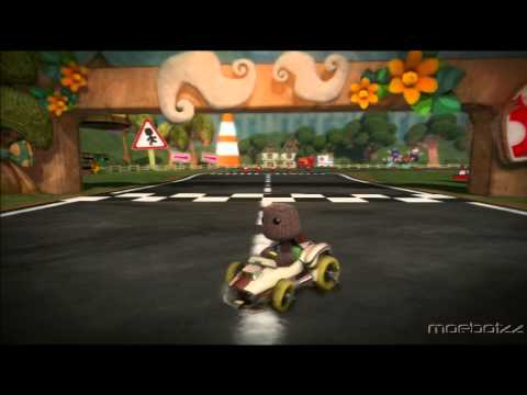LittleBigPlanet Karting Story Walkthrough - Part 1 [German/Normal/PS3]