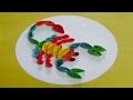 Paper Quilling:how to make a quilling scorpion