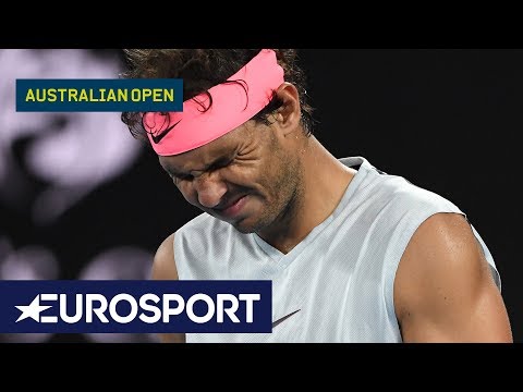 Rafael Nadal v Marin Cilic Highlights | Australian Open 2018 Quarter Finals | Eurosport