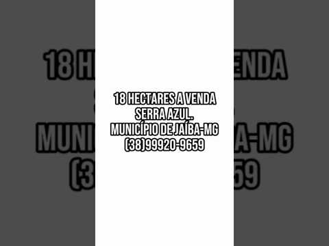 SITIO PRA VENDER. NA CERRA AZZUMUNICIPIO DE JAIBA. PROTO PRA GRIA GADO E PLANTAÇÃO PLACA SOLAR POÇO
