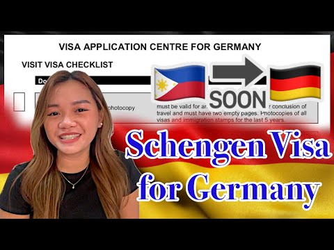 How to APPLY for GERMAN SCHENGEN VISA for FILIPINOS 🇵🇭🇩🇪