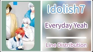 Download lagu Everyday Yeah! ( Idolish7 ) - Line Distribution mp3