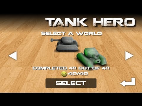Tank Hero walkthrough - world 2 - 40 gold medals