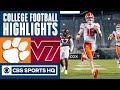#3 Clemson vs Virginia Tech Highlights: Tigers beat Hokies, set up Notre Dame rematch |CBS Sports HQ