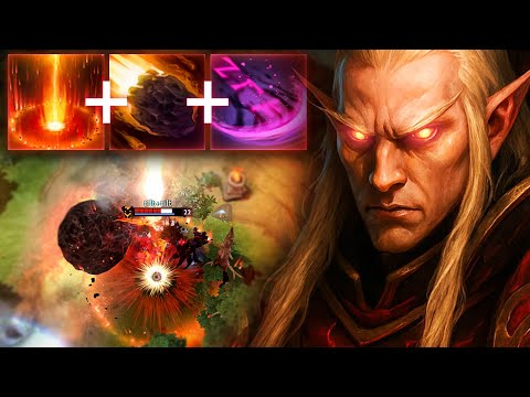 BUYER on SF?? Invoker EZ DESTROYS!!  Dota 2 Invoker