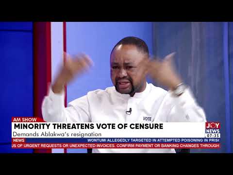 Minority threatens vote of censure: Okudzeto Ablakwa is incorruptible – Wonder Victor Kutor, Esq.