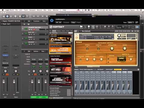 Multi Outs from Kontakt in Logic Pro (EASY WAY!)