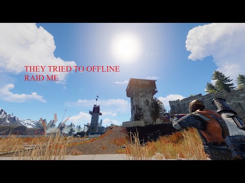 Rust 1V6 Raid Defense!!!