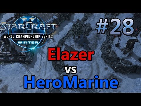Elazer (Z) vs HeroMarine (T) - WCS Winter Replay Series #28 - Europa Ro8 [Deutsch]