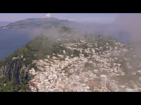 Flying Over The Isle Of Capri (Italy)