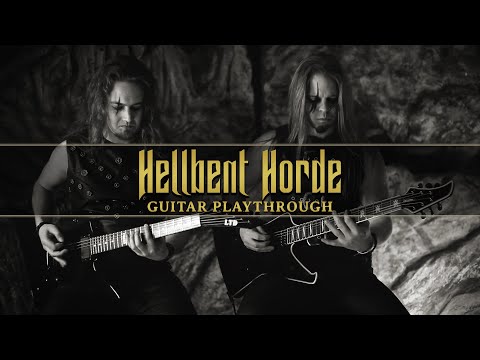 GRYMHEART - Hellbent Horde (Official Guitar Playthrough)
