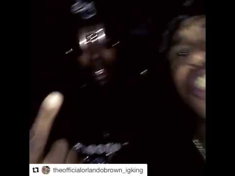 Orlando Brown gotta problem with Mouthpie$e