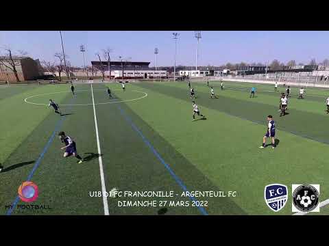 DIMANCHE 27 MARS U18 D1 FC FRANCONVILLE - ARGENTEUIL FC LES BUTS