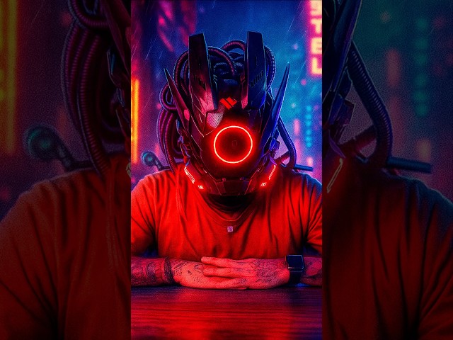 Vídeo relacionado con Marikito Máscara Cyberpunk, casco futurista, casco de ciencia ficción único para adultos, perfecto para accesorios de cosplay y fiestas rave (Gris)