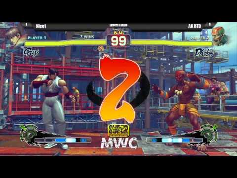 AK RTD (Sim) vs TG|DG Nice 1 (Guy) MWC 20th Loser's Finals - SSF4 AE 2012