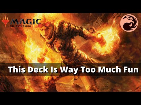BLAZING Chandra Tribal Deck | MTG Arena Gameplay