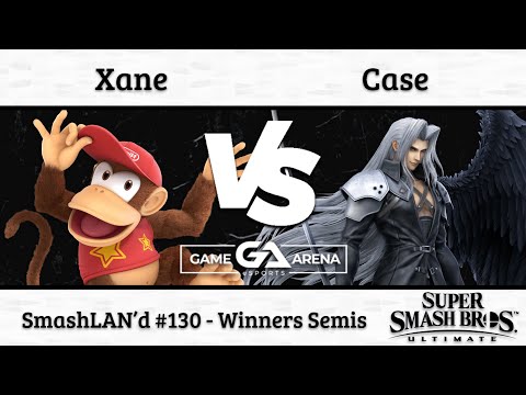 SmashLAN'd 130: Xane (Diddy Kong) vs. Case (Sephiroth) - Winners Semis