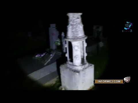 Youtuber filmó en el Cementerio de Aldea Salto - Informe3.com
