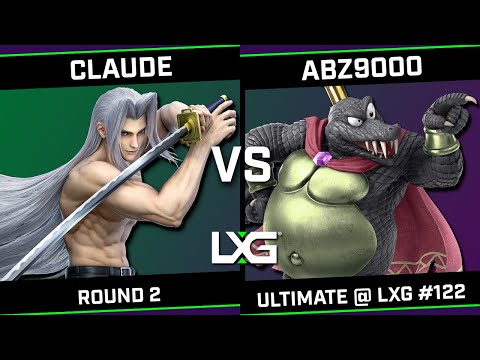 Claude (Cloud/Sephiroth) vs ABZ9000 (K.Rool) - Smash Ultimate @ LXG 122