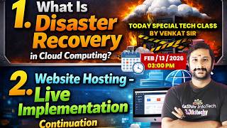 Disaster Recovery in Cloud Computing | Website Hosting - Live implementation Continuation