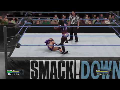 WWE 2k17  Hall of fame showcase jacqueline vs ivory