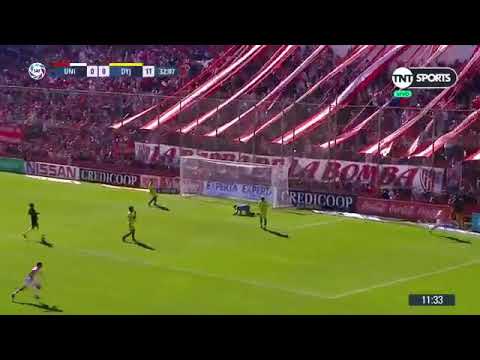 Gol de Walter Bou unión 1 defensa y justicia 0