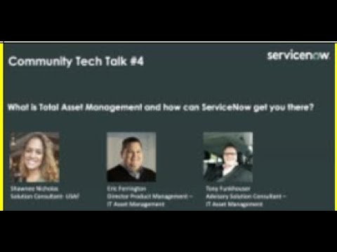Tech Talk Series: USAF Webinar Session 4 – What is Total Asset Management