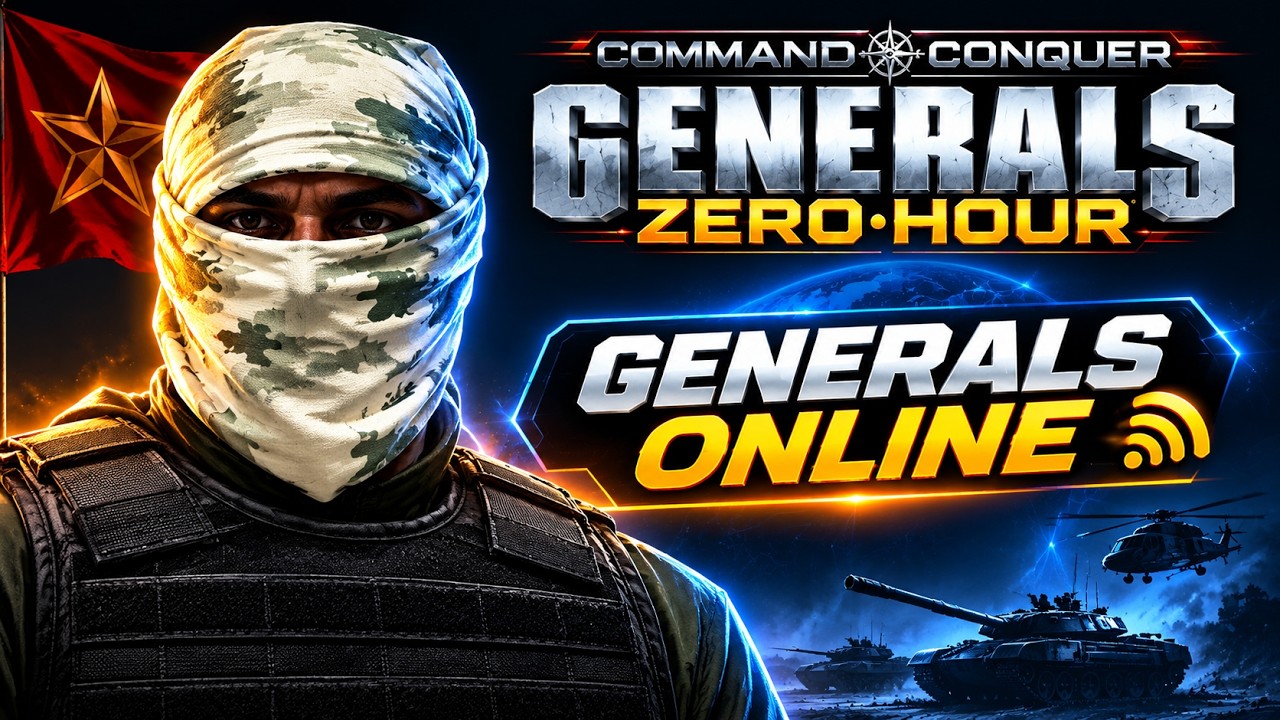 🔥 Generals Online | الطريقة الجديدة للعب Generals Zero Hour أونلاين!