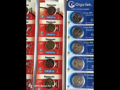 CR 2016 Coin Battery