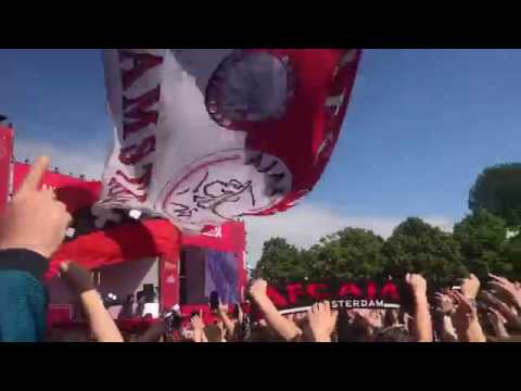 Sfeerbeelden Ajax huldiging 2018/2019