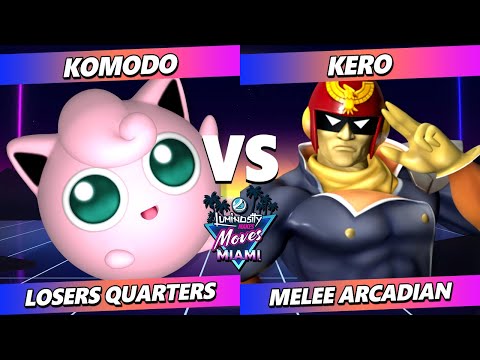 LMM Miami 2023 Top 8 - Komodo (Jigglypuff) Vs. Kero (Captain Falcon) Smash Melee - SSBM