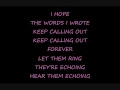 Creed - The Song You Sing + LYRICS 