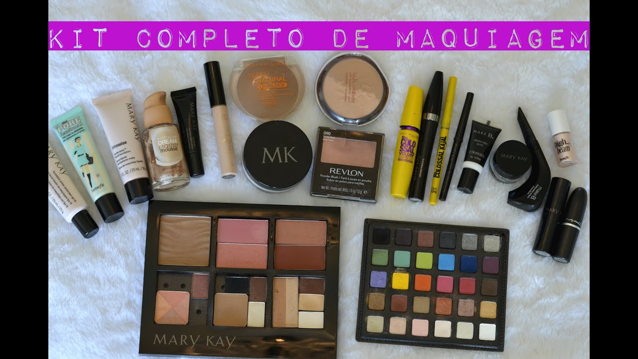 Watch Now Como montar um kit completo de maquiagem + o valor de cada produto! Como montar um kit completo de maquiagem + o valor de cada produto!