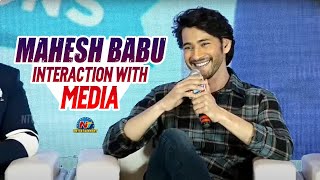 Mahesh Babu Interact With Media @ BIG C 20th Anniversary Celebrations