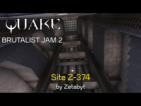 Quake Brutalist Jam 2: Site Z-374
