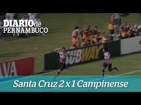 Santa Cruz vence Campinense e sai na frente na final do Nordestão