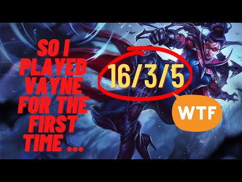 I Played VAYNE TOP For The First Time And This Is What Happened !!!