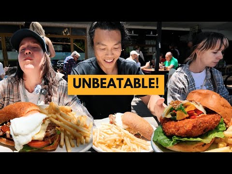 The BEST KATSU BURGER -  Canberra's Best Eats: Hot Pot, Lemony Pho & More!