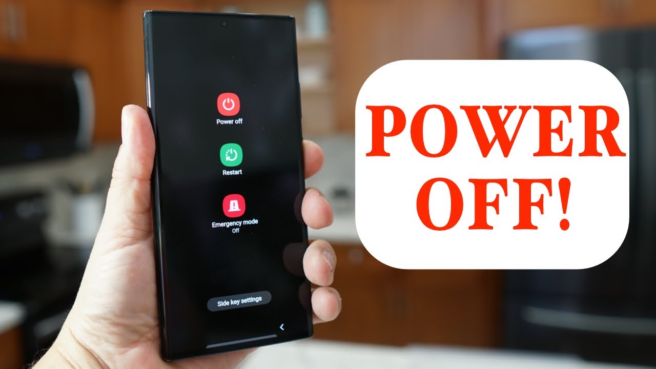 Samsung Galaxy Note 20 Ultra 5G - How to Turn Off, Restart & Remap Power Button!