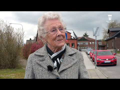 Övre - En stadsdel full av energi