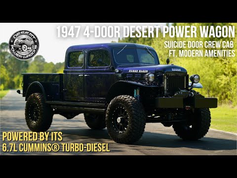 1947 Desert Power Wagon Crew Cab!