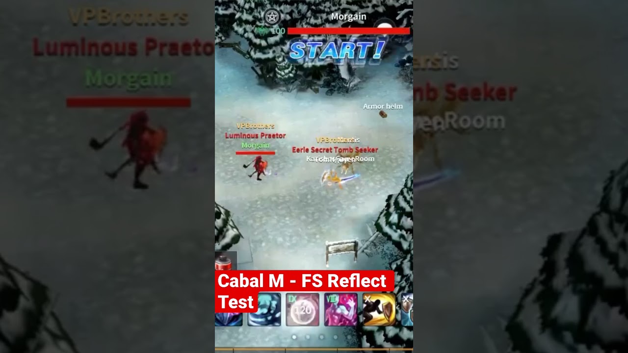 Cabal M - Reflect Shield Test